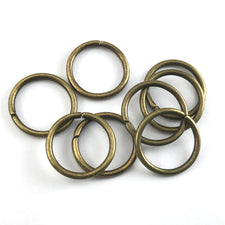 bronze colour open jump rings