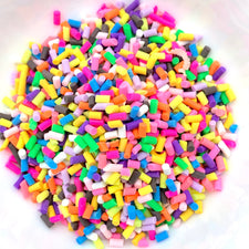 sprinkle shaped multi colour pieces