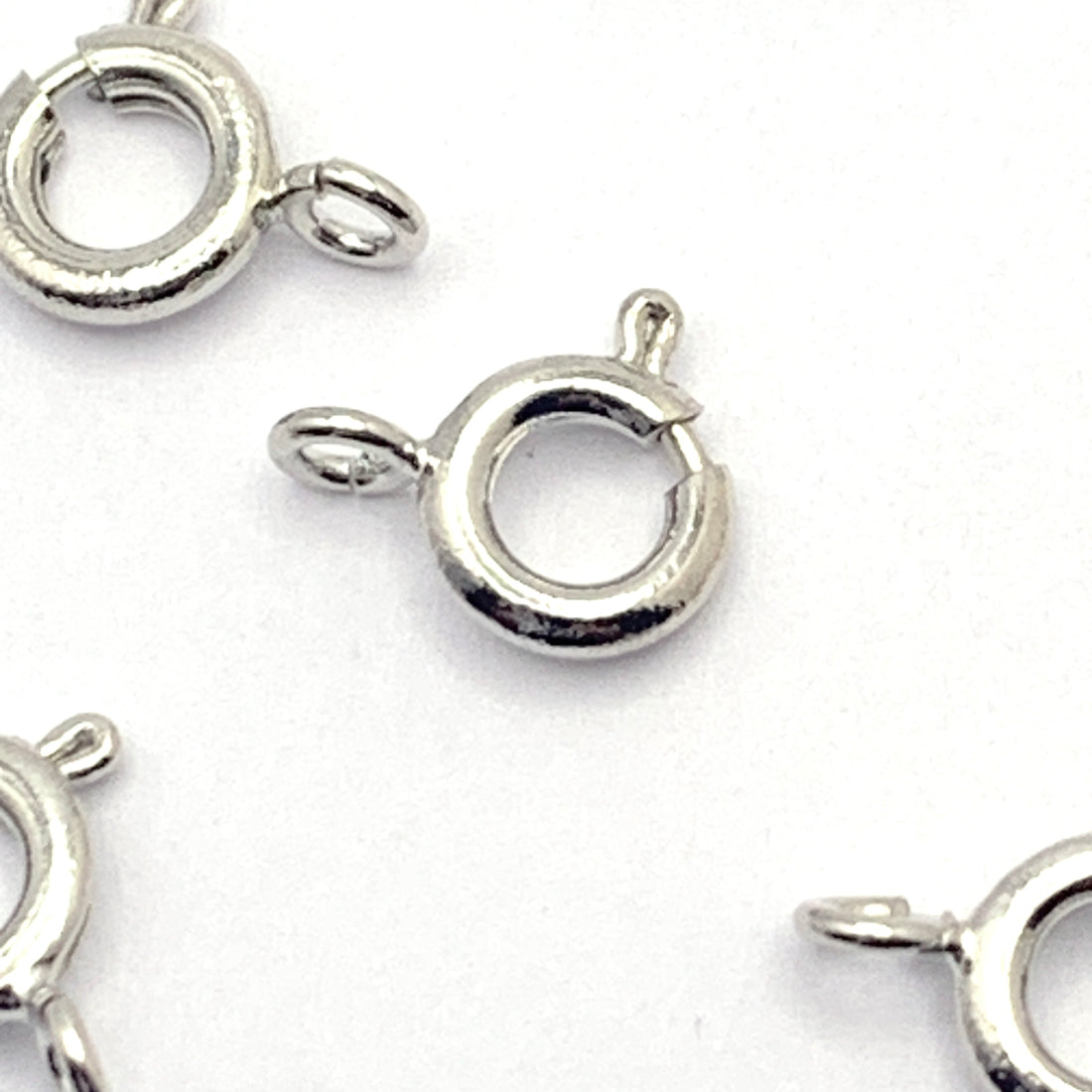 Handmade S-Hook Clasp in Nickel-Free Sterling Silver, 18mm - TJS