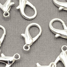 S925 Sterling Silver Earring Hooks, Light Silver Colour 18mm