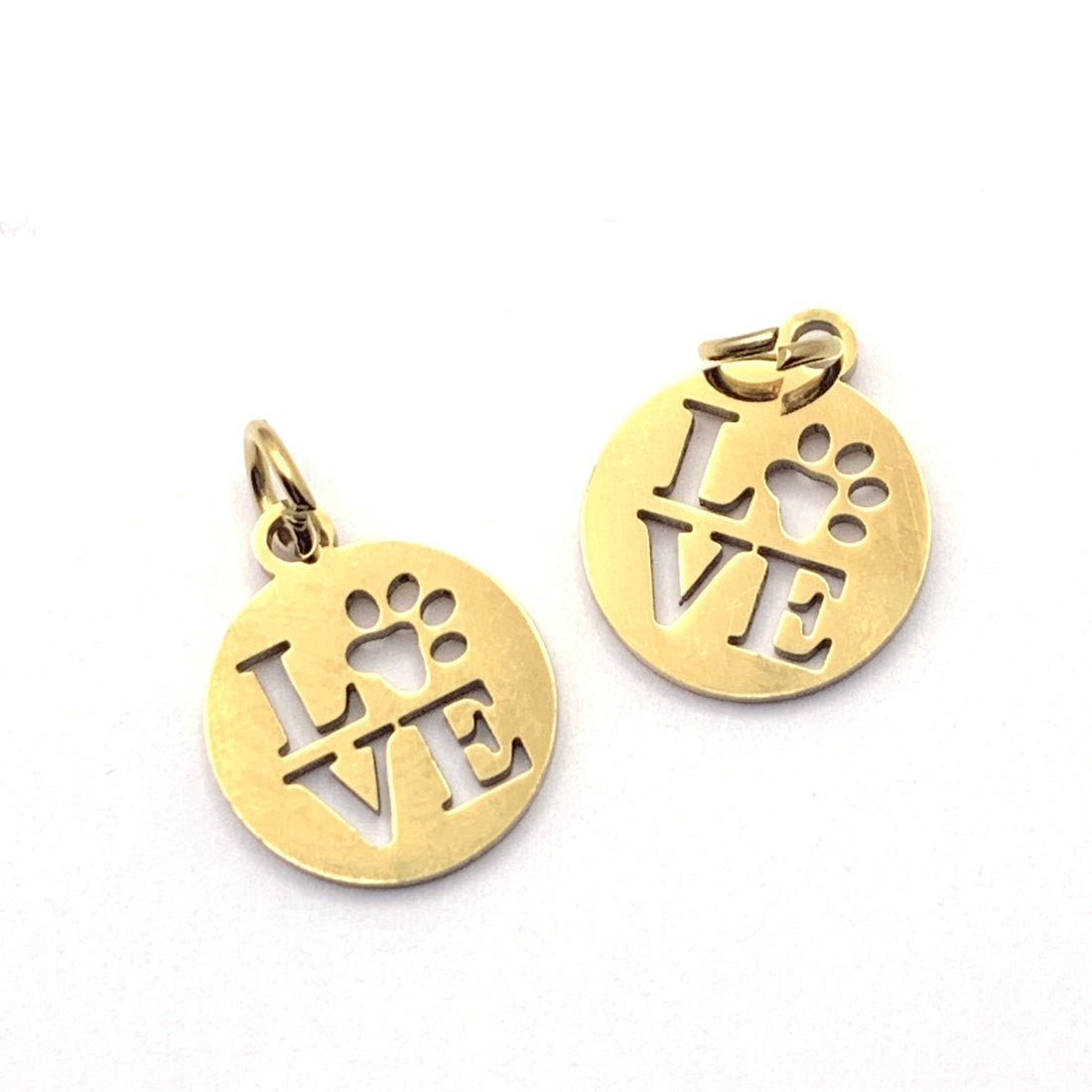 Paw hot sale pendant gold