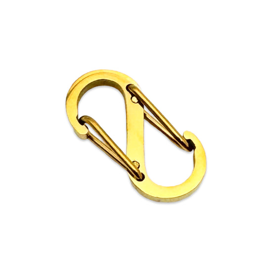 Gold double snap gate jewelry clasp