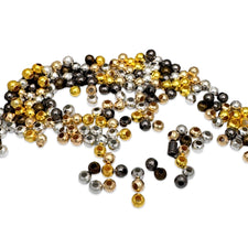 multi metal colour seed beads