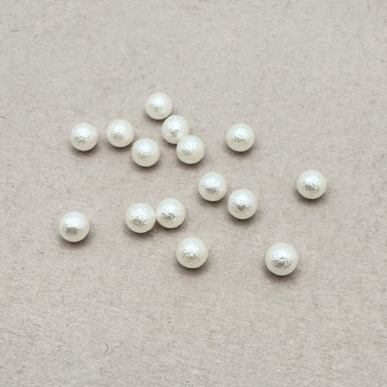 round white beads with no hole