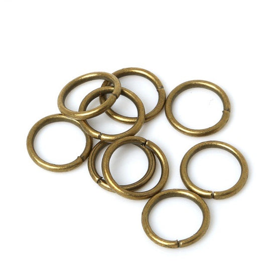 bronze color jump rings