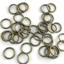 bronze colour open jump rings