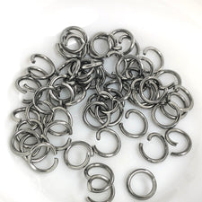 silver colour open jump rings