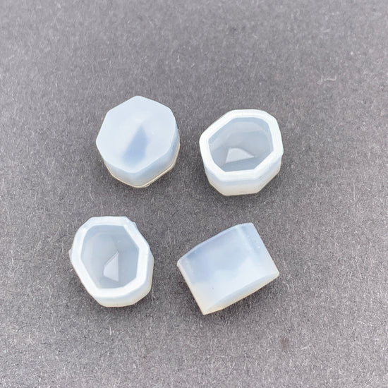 Mini Gem Shape Silicone Mold for Resin Earring Jewelry Making, 9mm