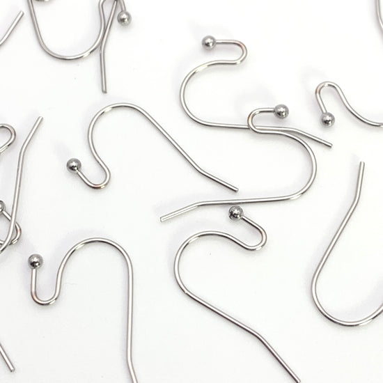 stainless steel earring wire hooks