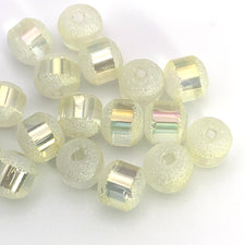 yellow round jewerly beads