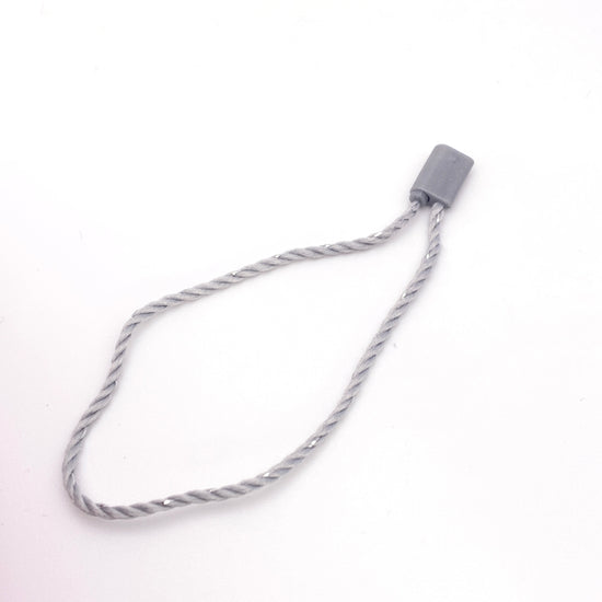 grey cord with locking plastic ends