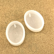 oval shaped silicone mold